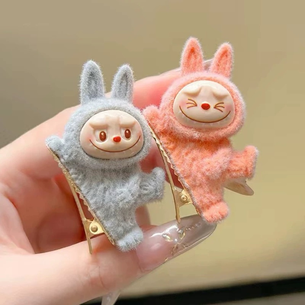 3 PCs Handmade Labubu Hairpins-Cute Bunny Hair Clips Set-Great Gifts for Girls - Picture 4 of 16